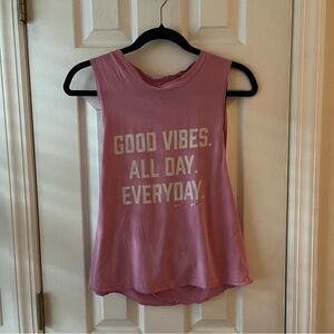 Spiritual Gangster good vibes tank